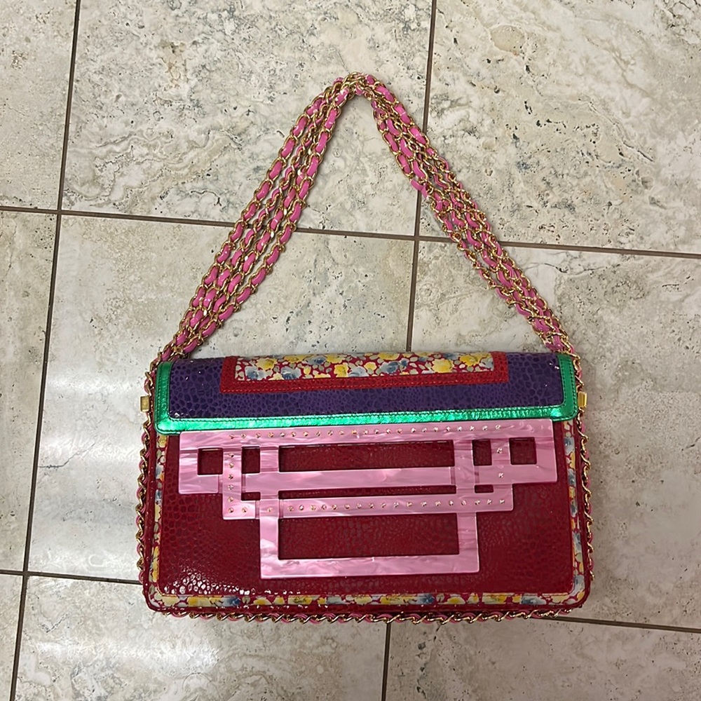 Shizue Multicolored Purse
